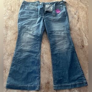 Lane Bryant, flare jean, NWT, size 28